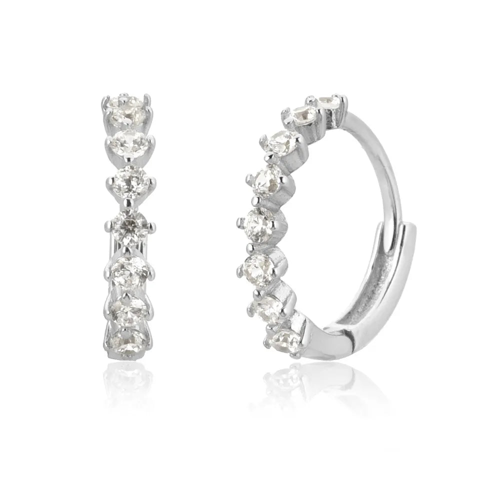 LE CHIC OHRRINGE | SILBER BRILLIANT