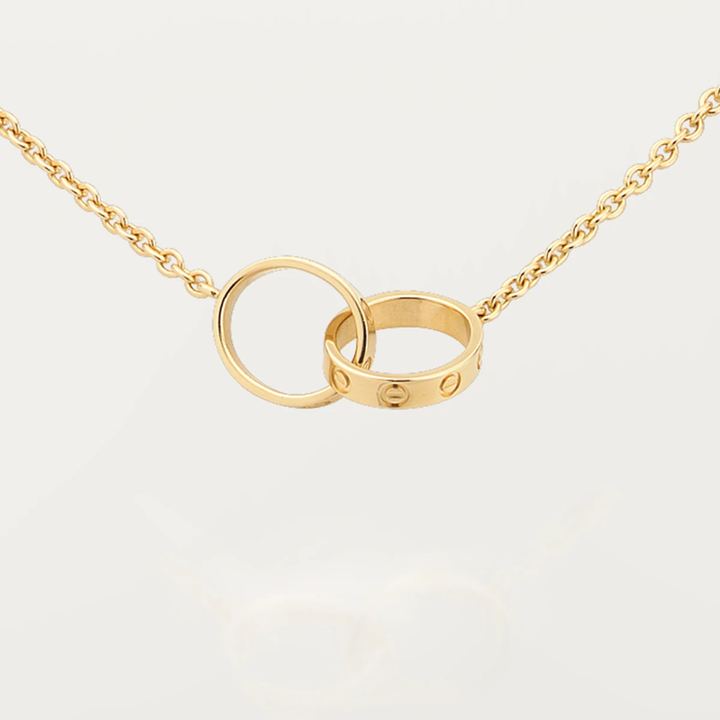 ETERNITY RING HALSKETTE | GOLD