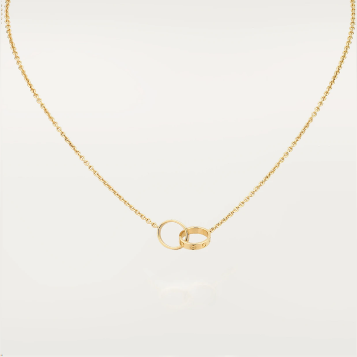 ETERNITY RING HALSKETTE | GOLD