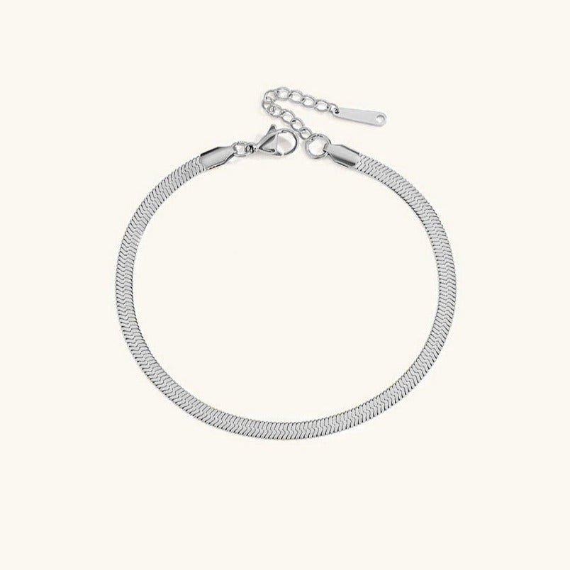 GIA GOLD HERRINGBONE FUSSKETTCHEN