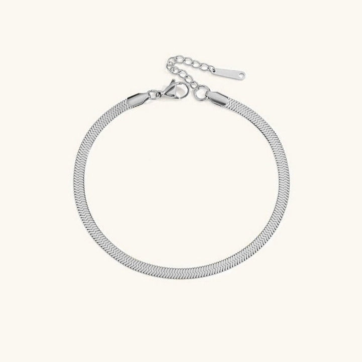 GIA GOLD HERRINGBONE FUSSKETTCHEN